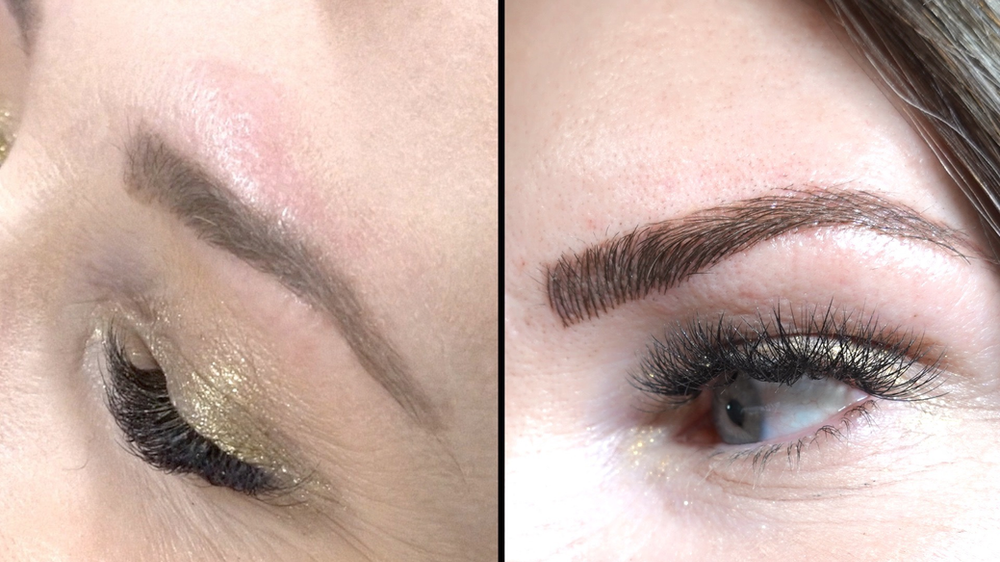 Microbladed Brows: Before and After Microbladed Brows: Before and After Natural Kaos