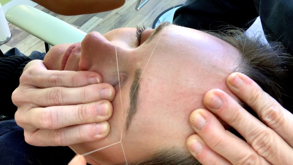 Brow threading