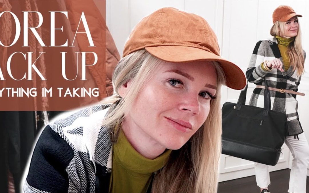 PACK WITH ME – TRIP TO KOREA