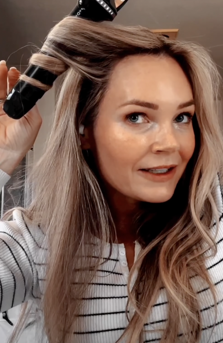  LONG Hair OVER 40 | Hairbeauron 4D Plus Curl