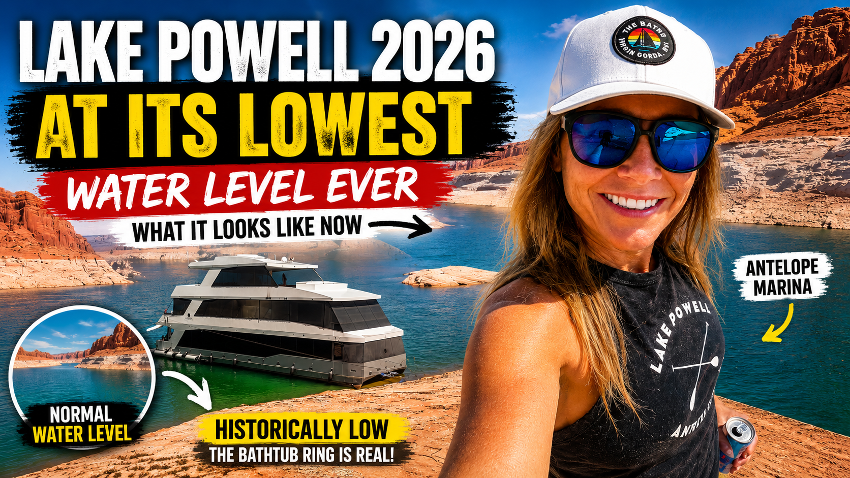 Houseboating Lake Powell in 2026: What It’s Really Like With the Water This Low