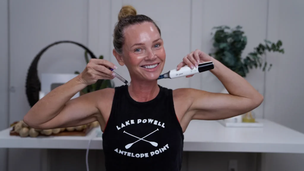 How I Microneedled My Neck at Home with the Dr. Pen M9 My 24-Hour Results