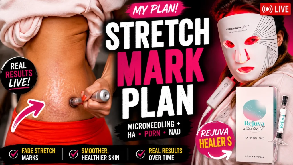 How To Use The Channel Pro Pen for Stretch Marks | Rejuva Healer S Body Rejuvenation Treatment