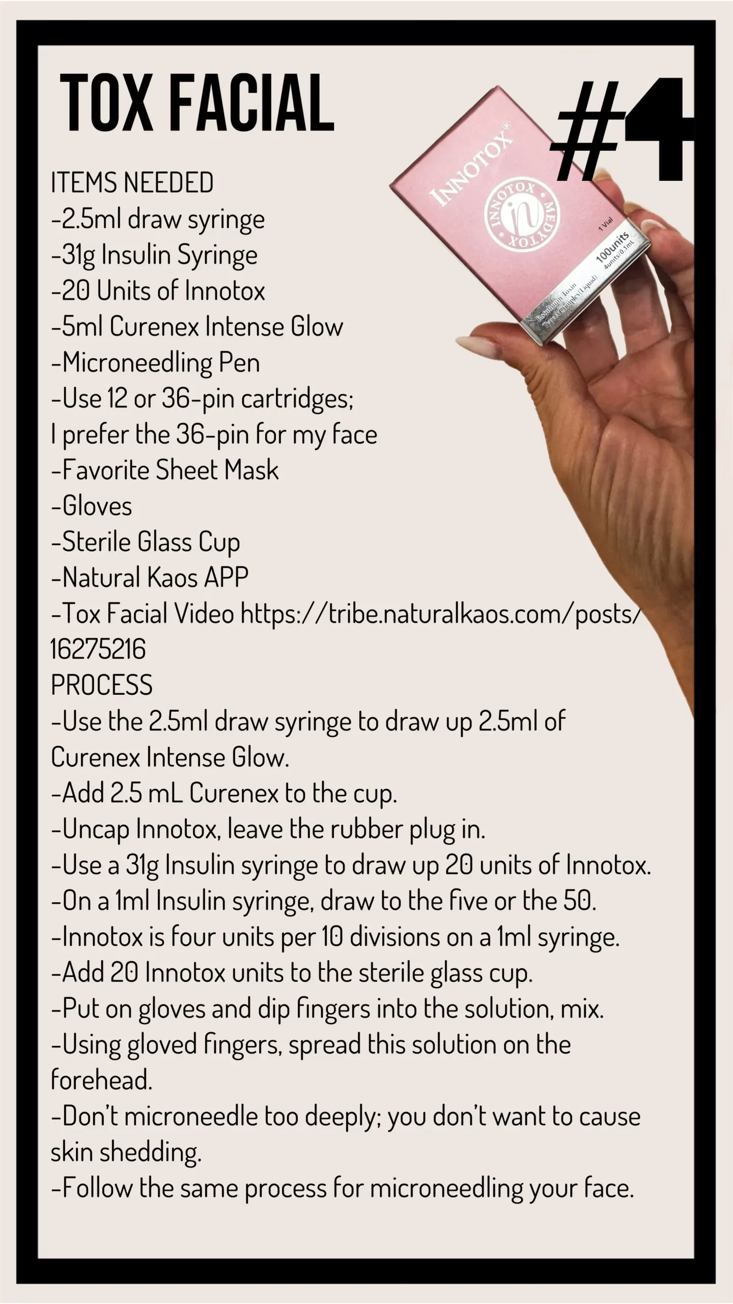 Kim’s Best Picks Box | Pro Skincare Favorites from Fillerhouse: Innotox, Hairna, Gouri + More! - treatment image