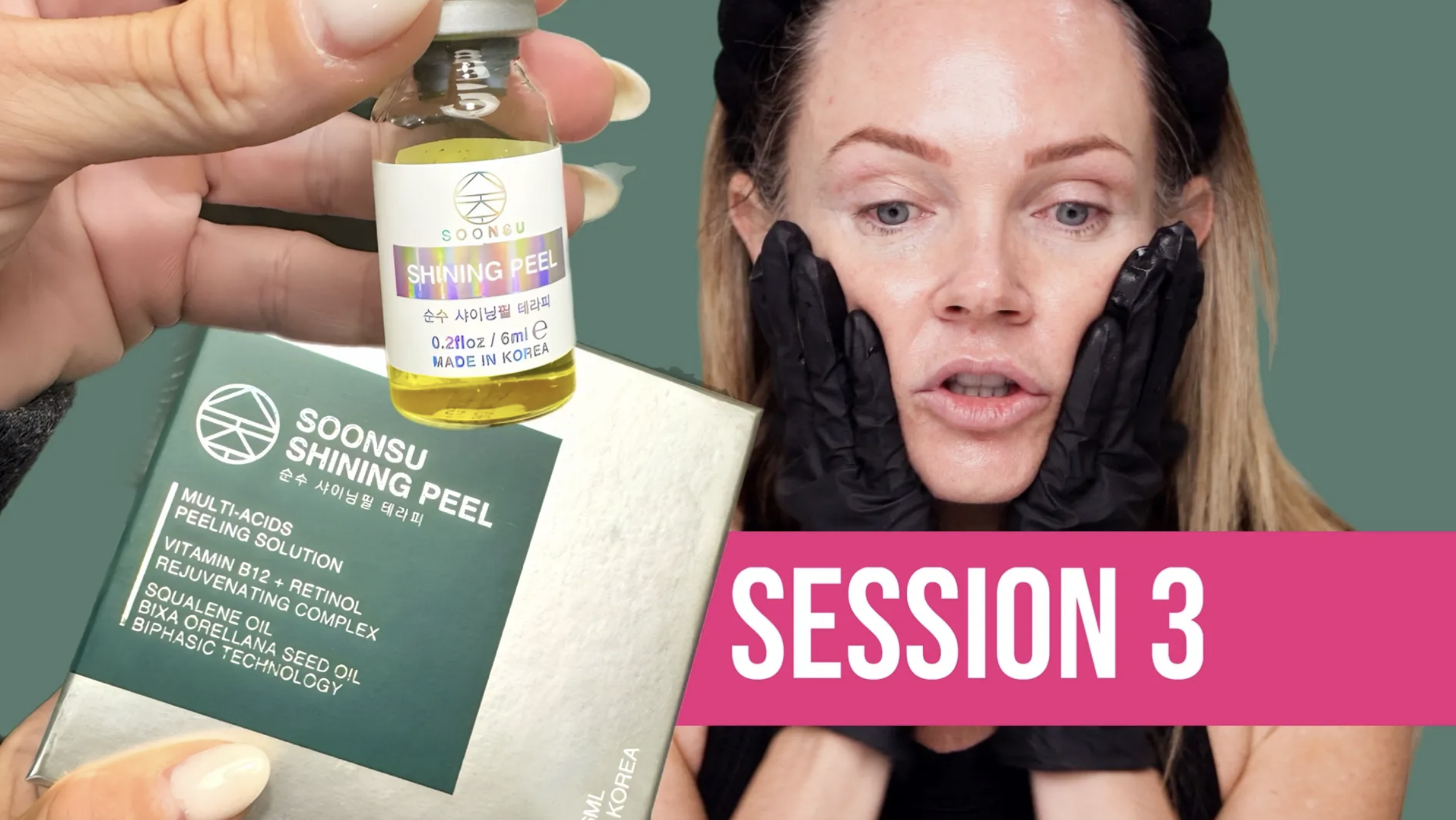 3rd Soonsu Shining Peel Demo for Glowing Summer Skin