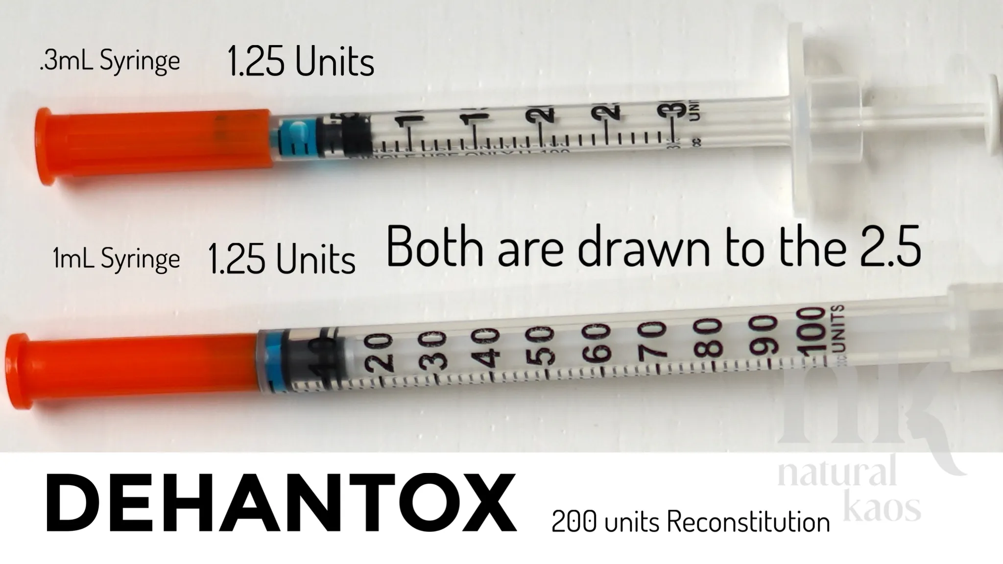 Face & Neck Map 200-UnitS Of Korean Toxin Dehantox - treatment image