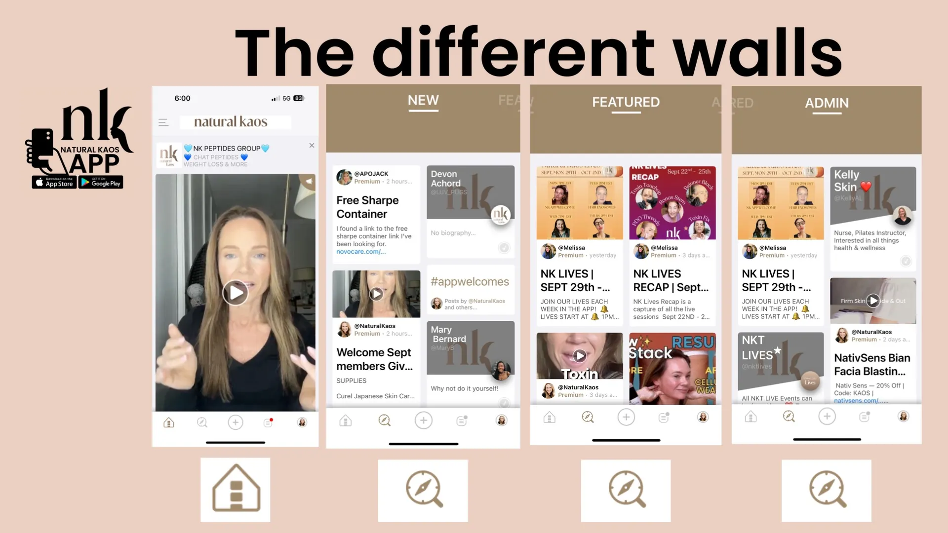 Natural Kaos App Navigation Guide: How to Get Started & Make the Most of Your Membership