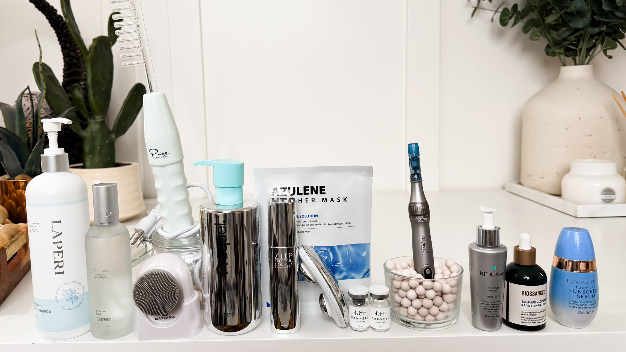 Want to regrow Hair Microneedling with Hanaheal Exosome Hair Filler