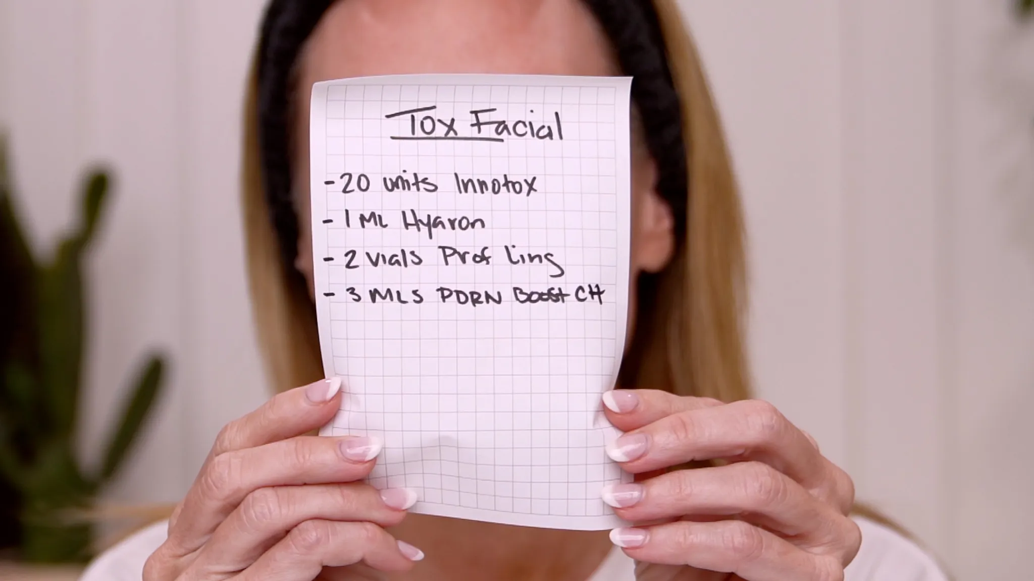 I Did a Full Skin Reset at Home… Dermaplaning + Chemical Peel + Tox Facial - treatment image