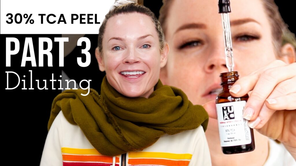 30% TCA PEEL PART 3 – DILUTING