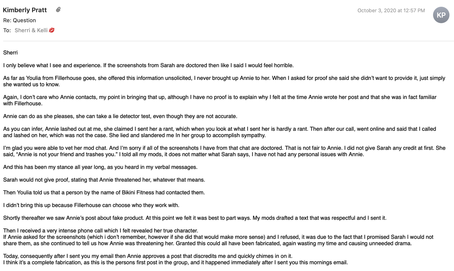 Natural Kaos EXPOSES Bikini Iron Beauty 2 Year FTC FRAUD - treatment image