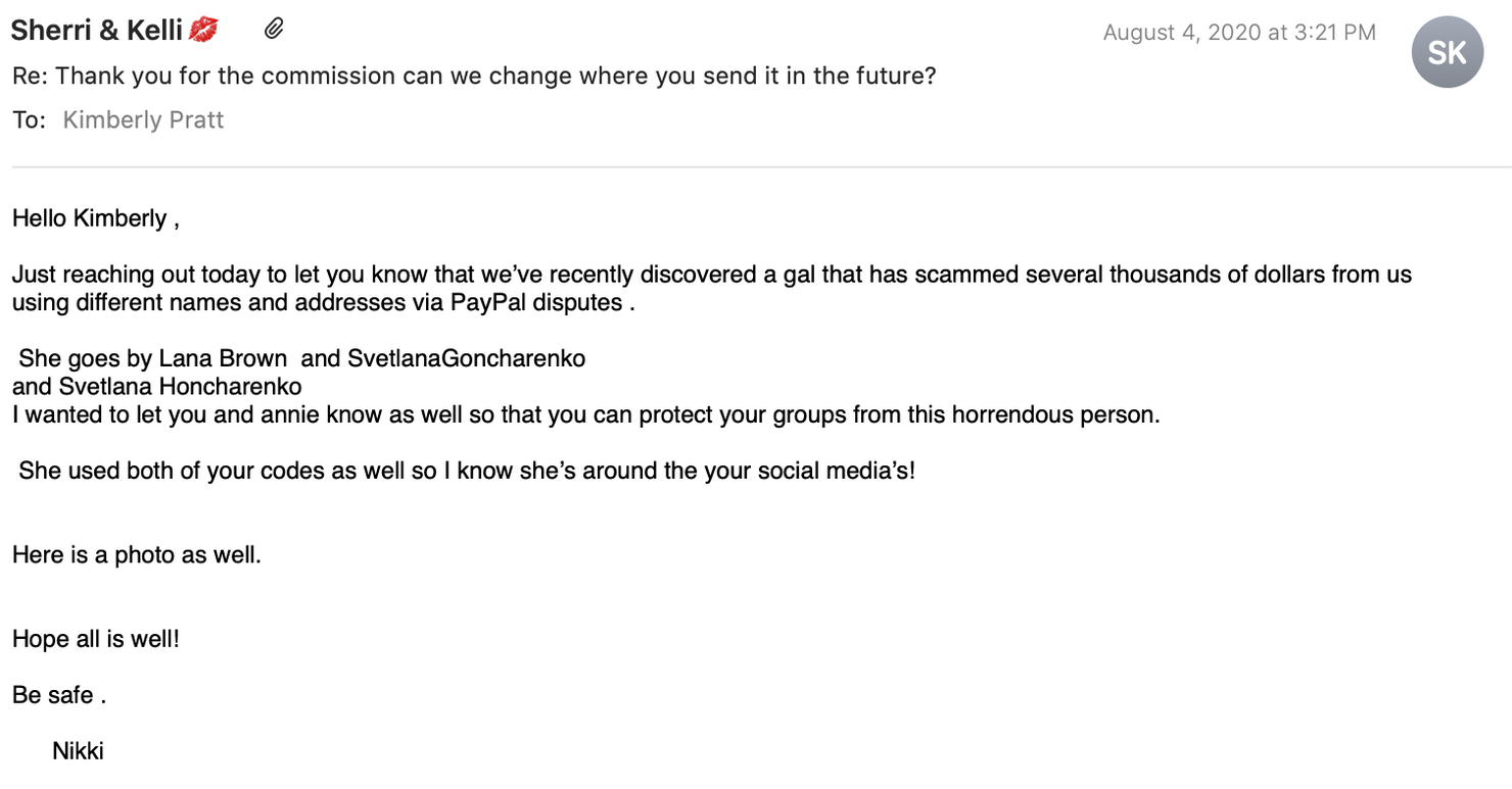 Natural Kaos EXPOSES Bikini Iron Beauty 2 Year FTC FRAUD - treatment image