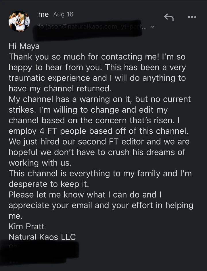 YouTube TERMINATED My Channel! 40 Million Views Without Warning, NO STRIKES - treatment image