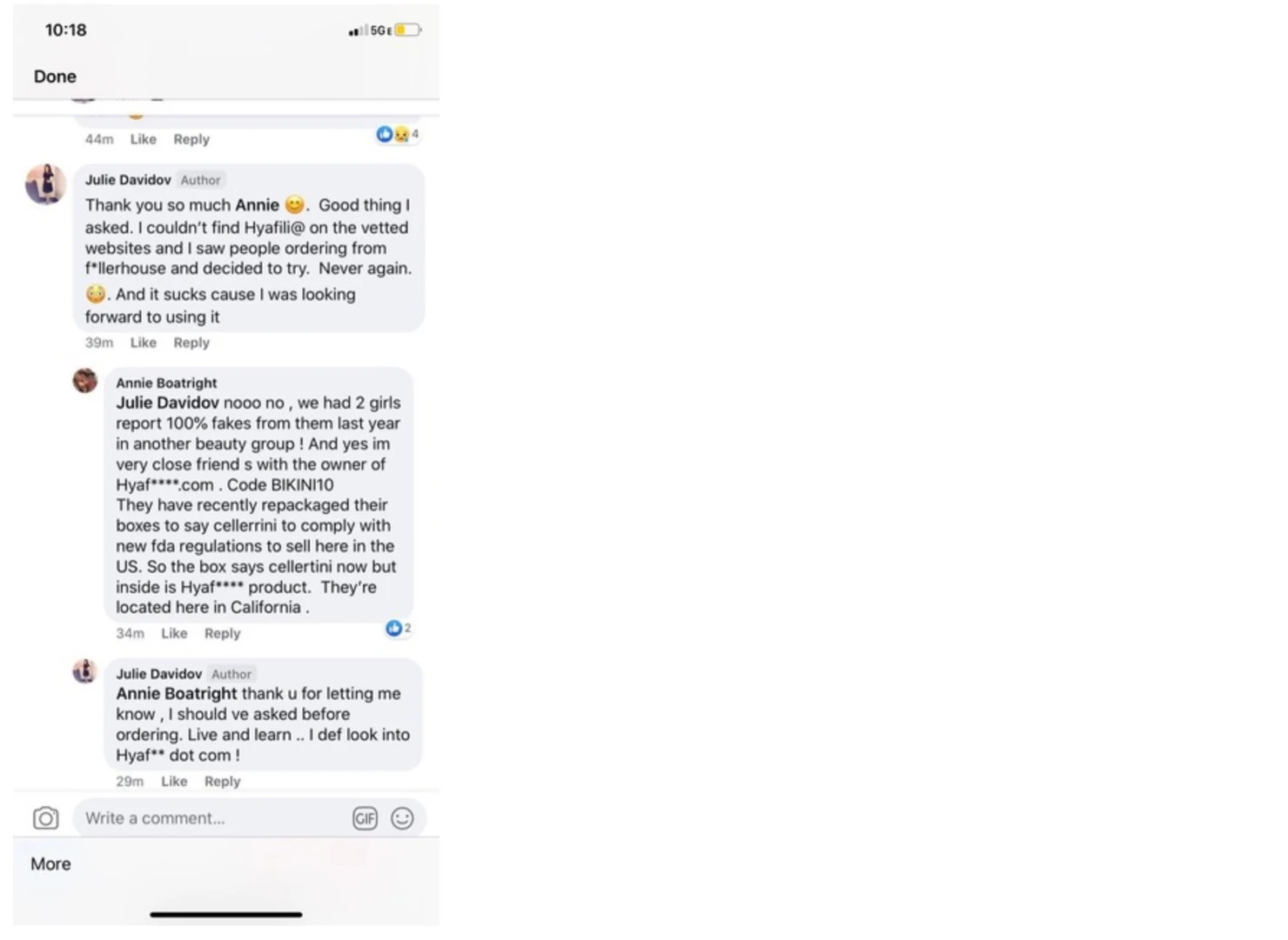 Natural Kaos EXPOSES Bikini Iron Beauty 2 Year FTC FRAUD - treatment image