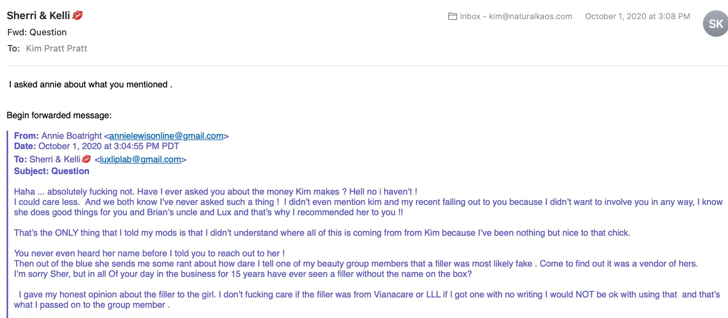 Natural Kaos EXPOSES Bikini Iron Beauty 2 Year FTC FRAUD - treatment image