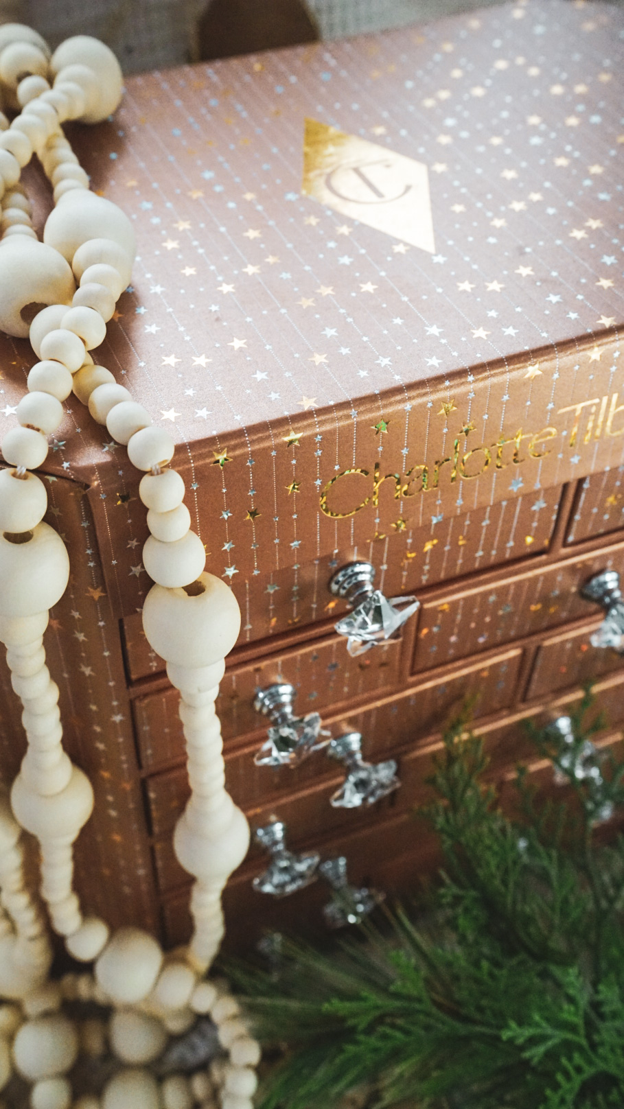 DAY 1 Natural Kaos Holiday Giveaways! Charlotte Tilbury Advent Jewel Box!🎁 - treatment image