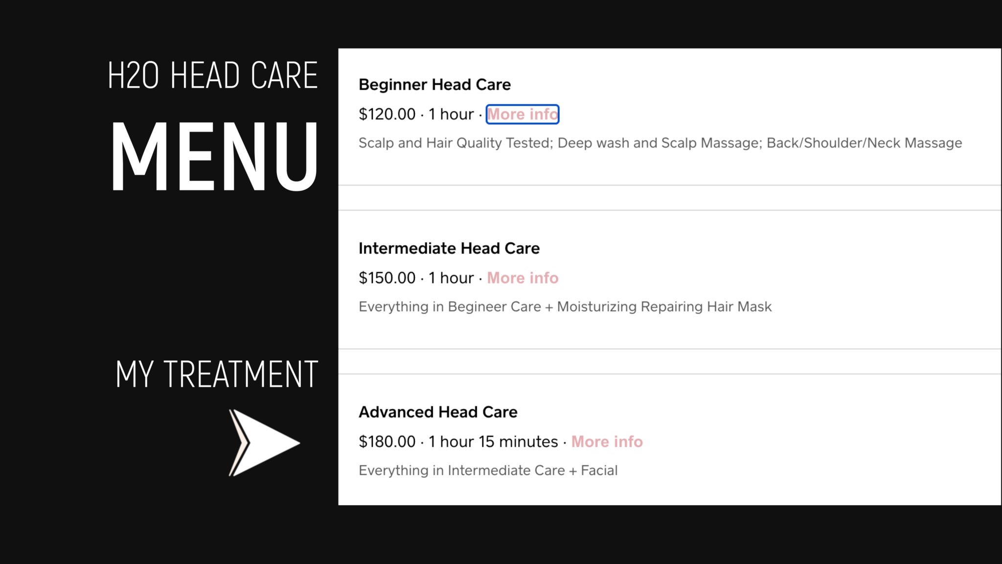 HAIR GROWTH TREATMENT SCALP SPA MASSAGE - treatment image