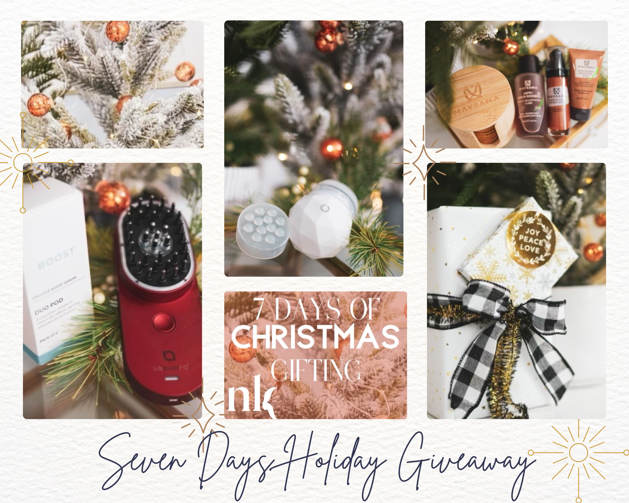 NATURAL KAOS HOLIDAY GIVEAWAYS