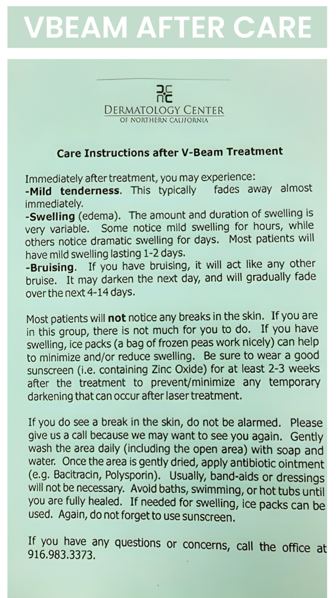 VBEAM LASER BEFORE AND AFTER - treatment image