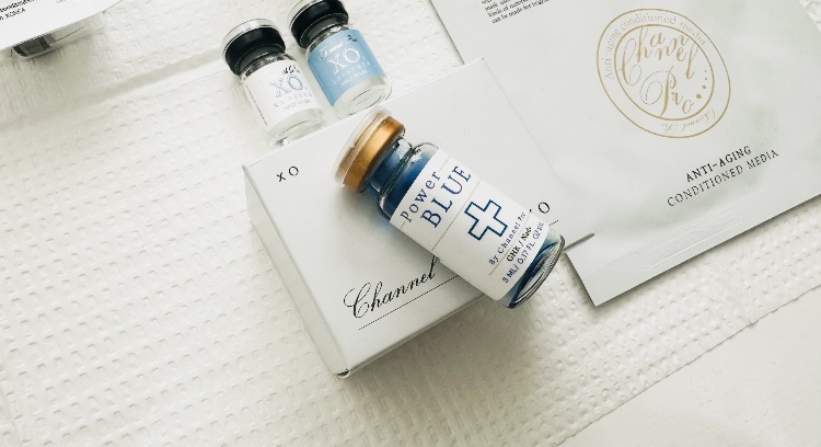 CHANNEL PRO PEN MICRONEEDLING w/Power Blue GHK/Nad+ - treatment image
