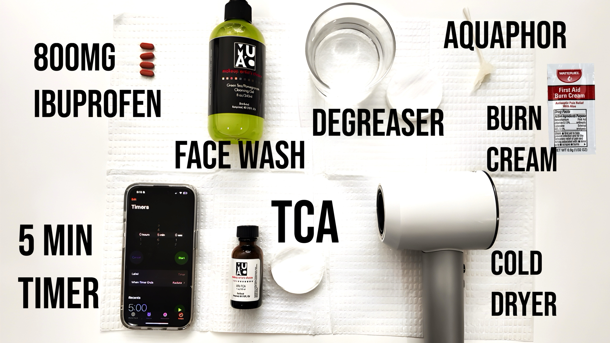 30% TCA PEEL PART 1 – APPLICATION - treatment image