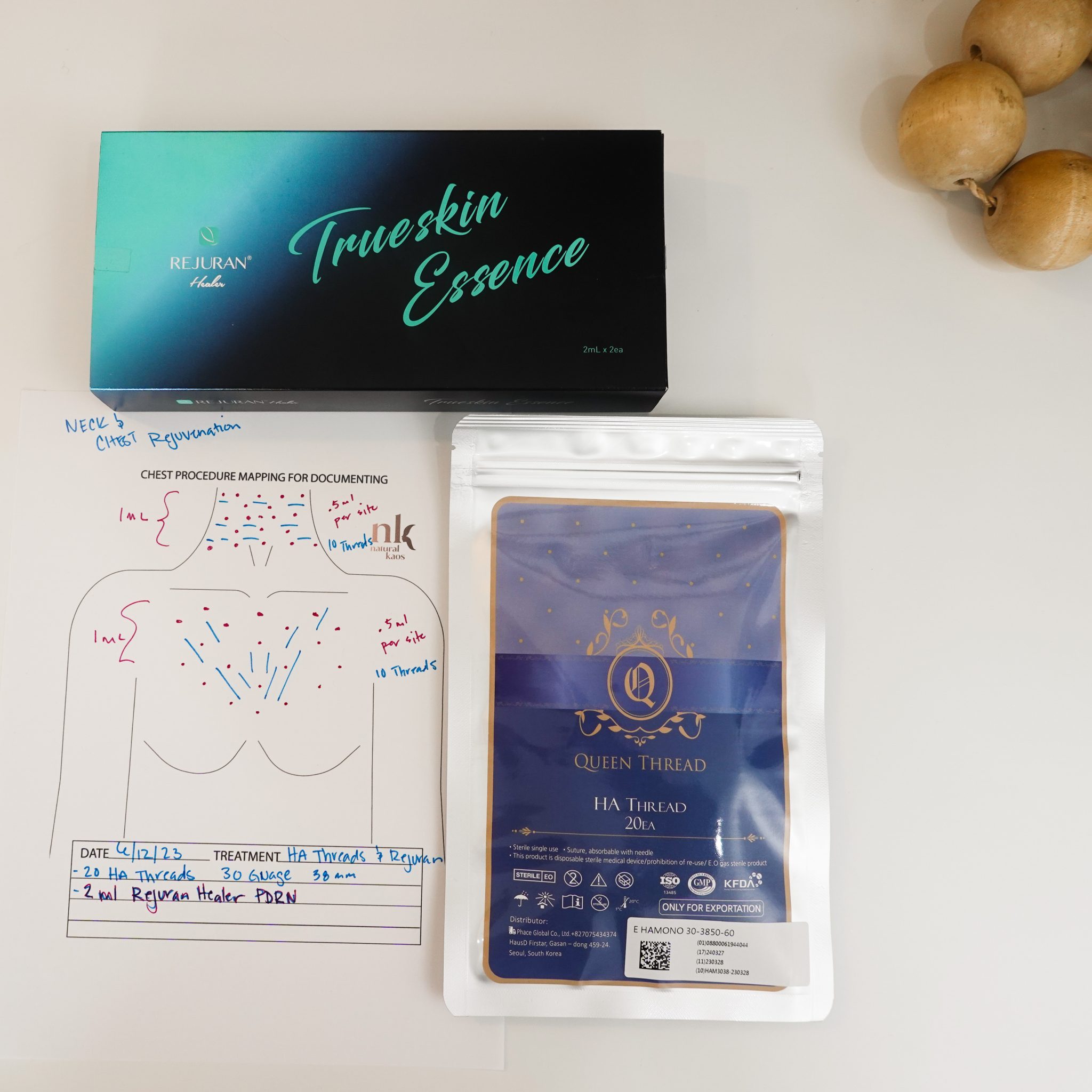 REJURAN TRUESKIN ESSENCE & HA QUEEN THREADS
