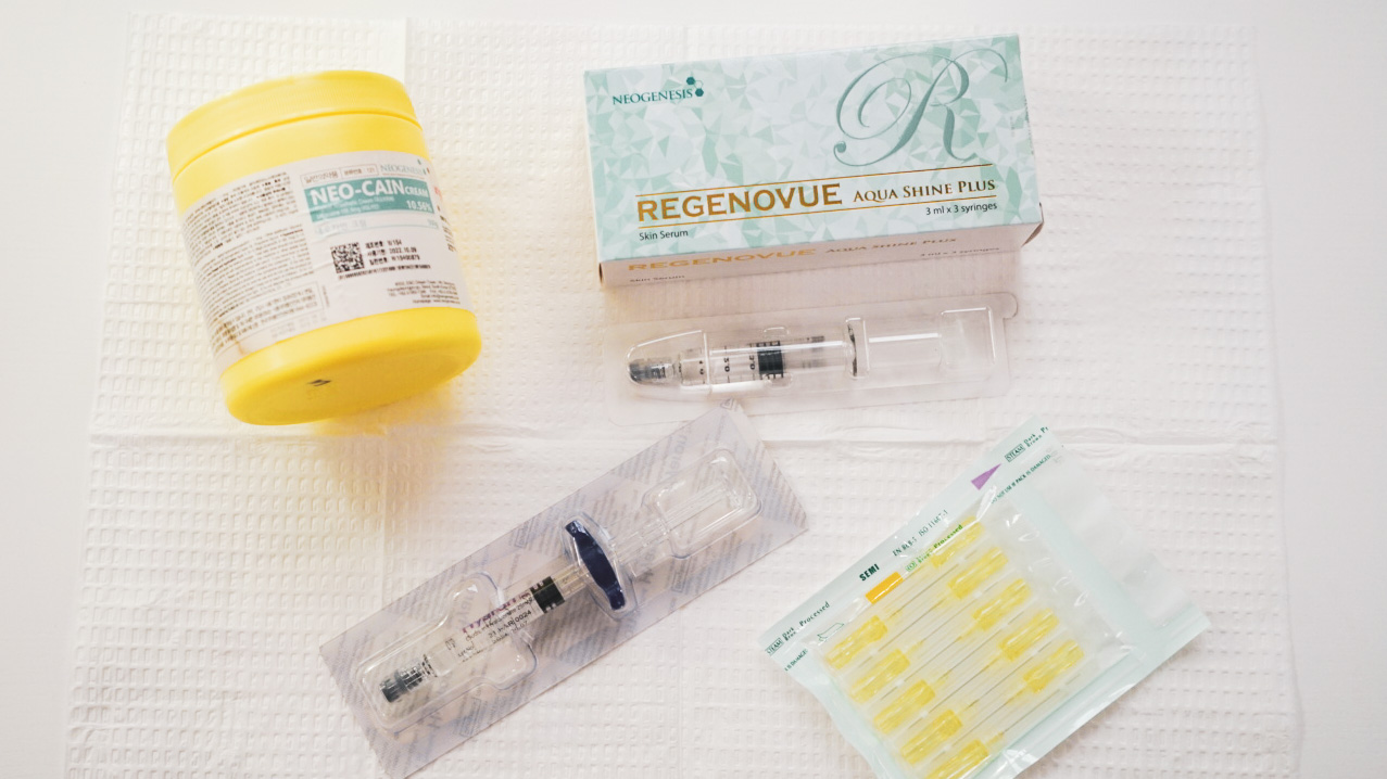 Regenovue Aqua Shine Plus Mesotherapy and PCL Threads - treatment image