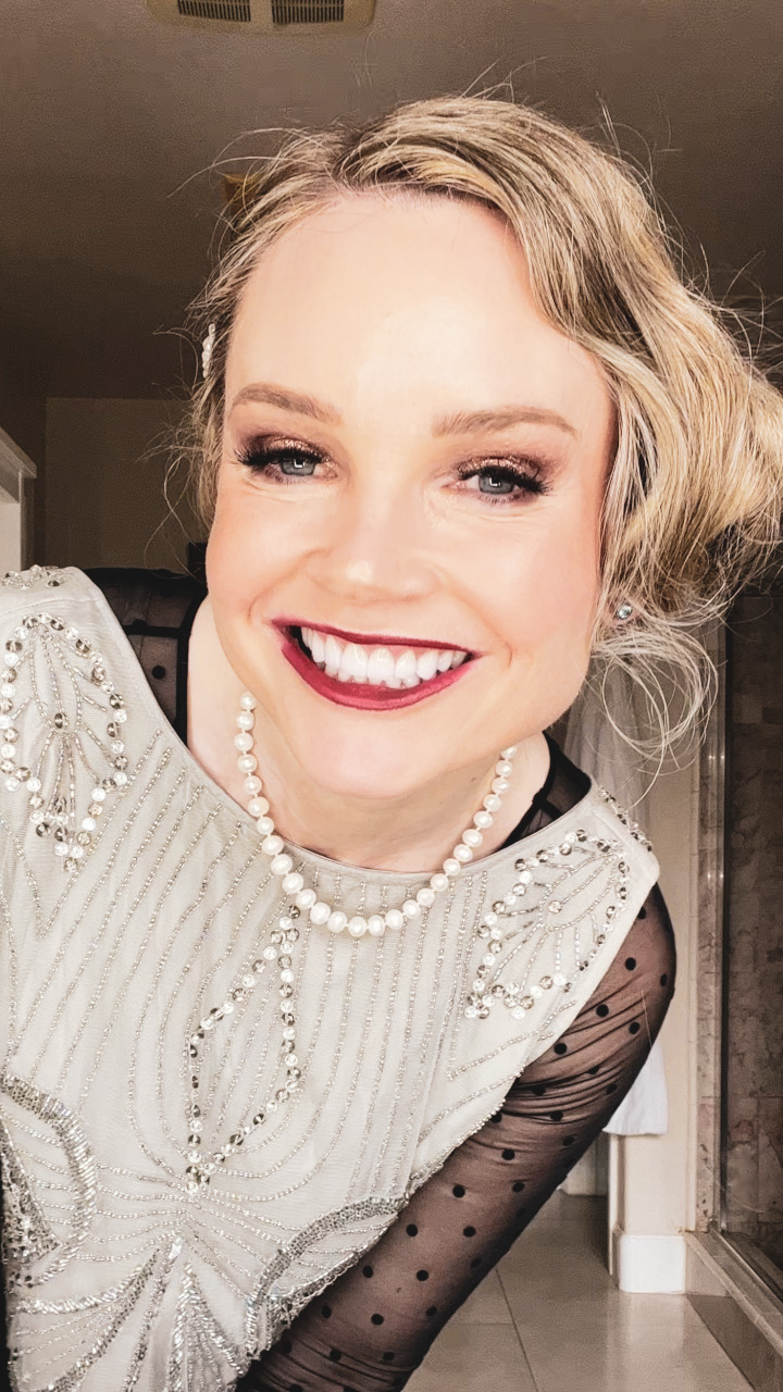 1920s Makeup Look - treatment image