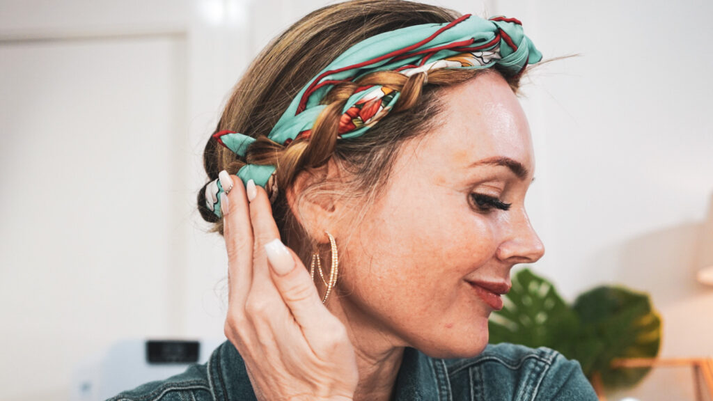 Tripollar Stop X , Glycolic Peel, and Hair Scarf Tutorial