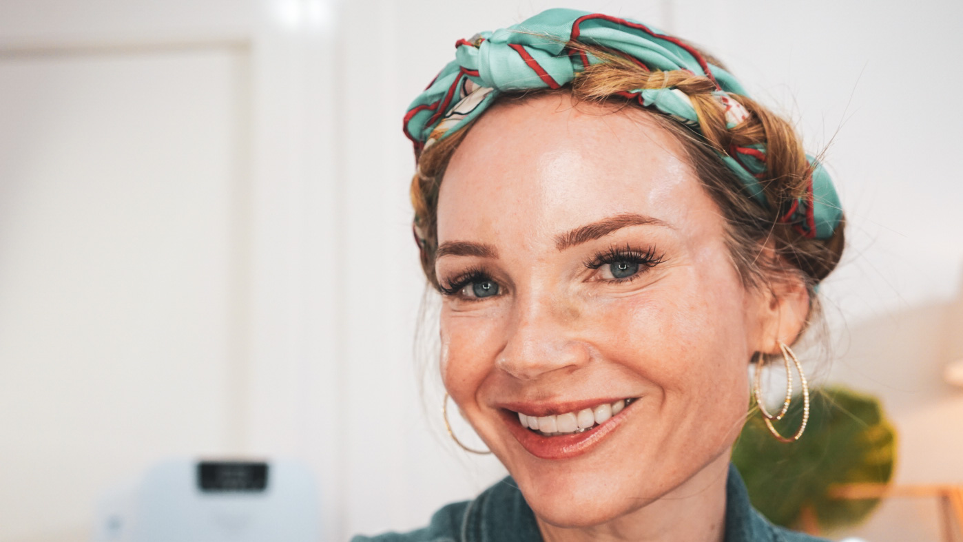 Tripollar Stop X , Glycolic Peel, and Hair Scarf Tutorial - treatment image