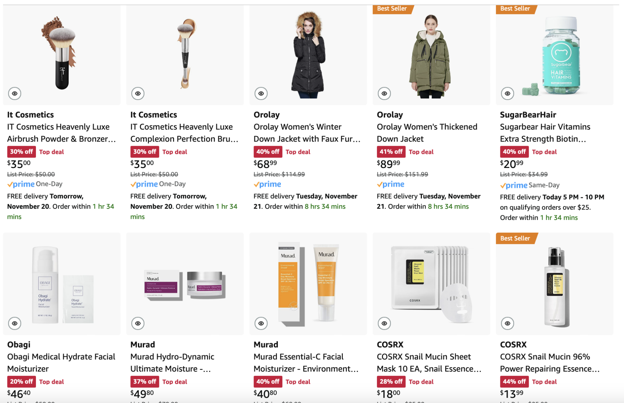 CYBER MONDAY DEALS 2023 BEAUTY PRODUCTS AND DEVICES - treatment image
