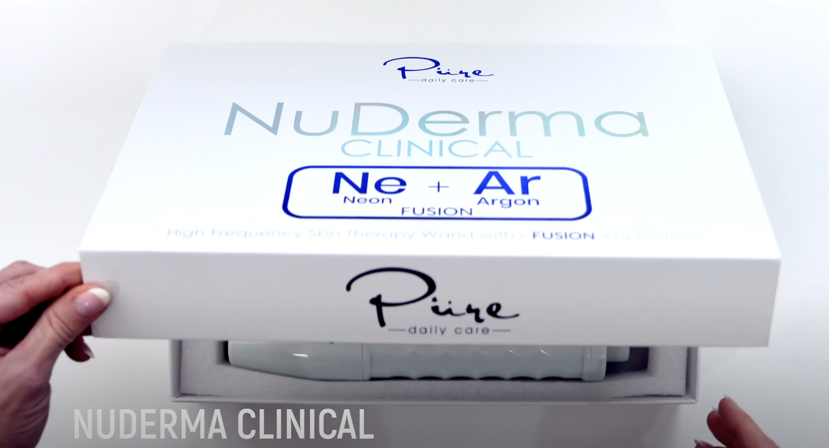 NUDERMA HIGH FREQUENCY WAND - treatment image