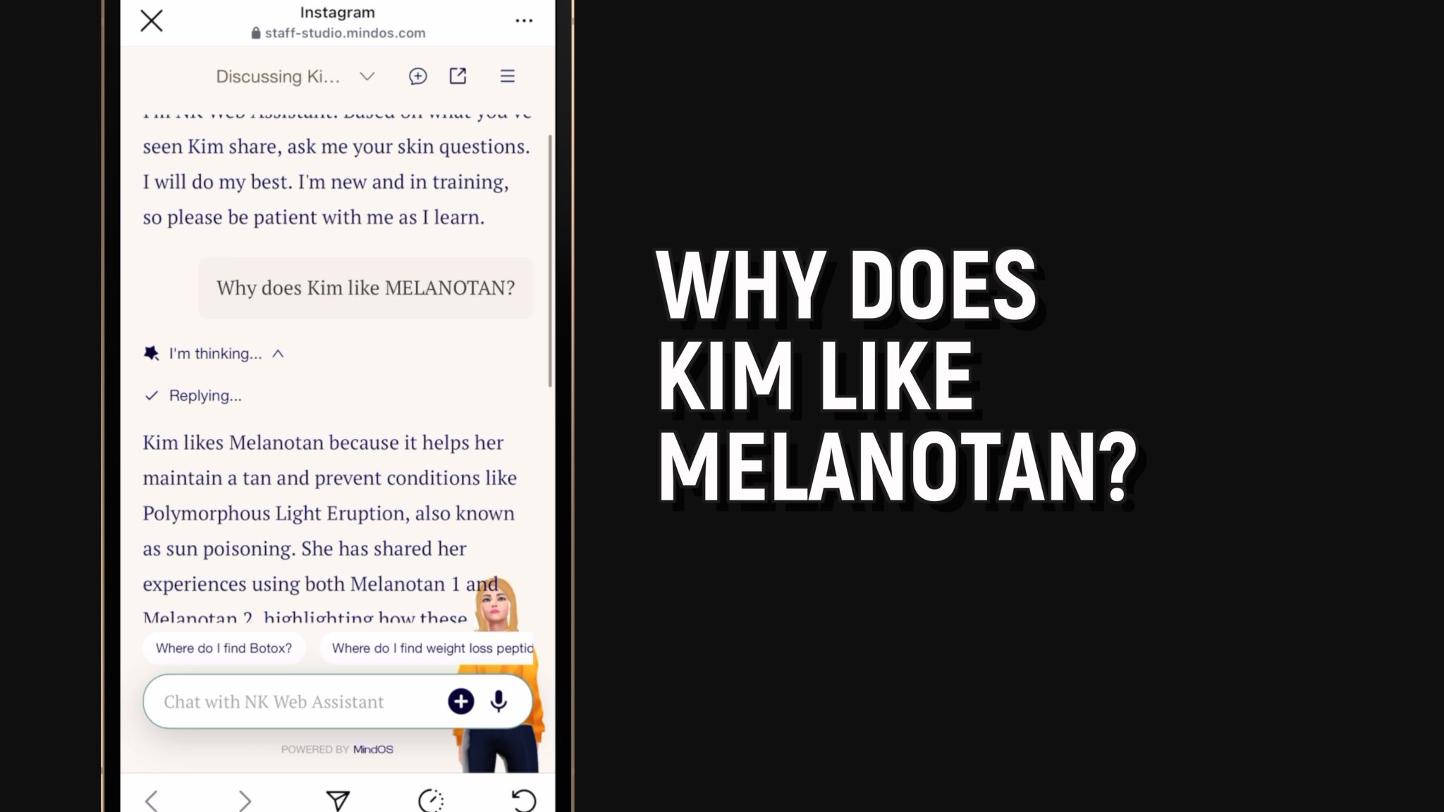 AI Meets Skincare: Discover the Mindos Bot I built to answer your skin Questions - treatment image