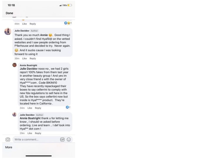 Natural Kaos EXPOSES Bikini Iron Beauty 2 Year FTC FRAUD - treatment image