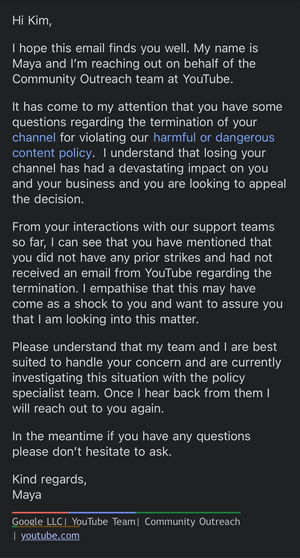 YouTube TERMINATED My Channel! 40 Million Views Without Warning, NO STRIKES - treatment image