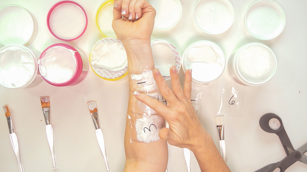 DIY PLASMA LIFT FIBROBLAST DEMO - treatment image