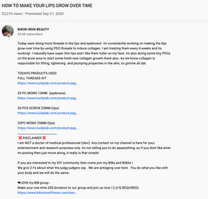 Natural Kaos EXPOSES Bikini Iron Beauty 2 Year FTC FRAUD - treatment image