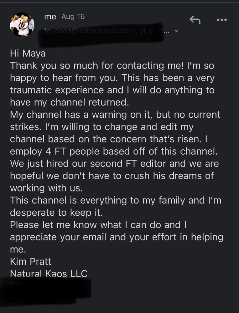 YouTube TERMINATED My Channel! 40 Million Views Without Warning, NO STRIKES - treatment image