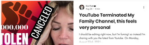 Youtube Wrongfully Terminates Mom Three Times! Allowing Cyber Bullies to Prevail - treatment image