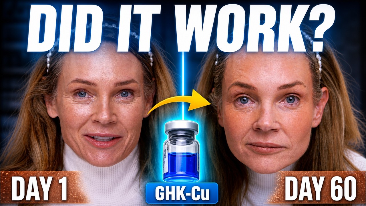 My 60-Day GHK-Cu Copper Peptide Experience: Results, Limits & Risks