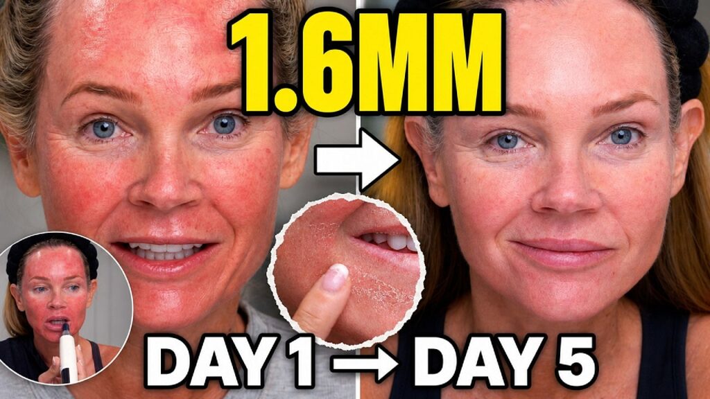 Microneedling With My Dr. Pen M9: My 1.6 mm Recovery Day by Day