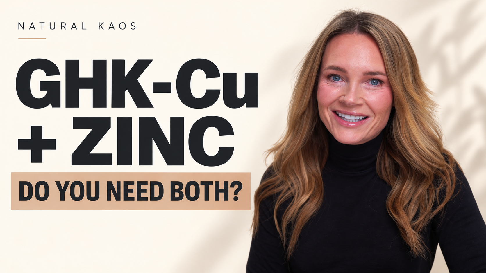 GHK-Cu and Zinc: Do You Actually Need Both?